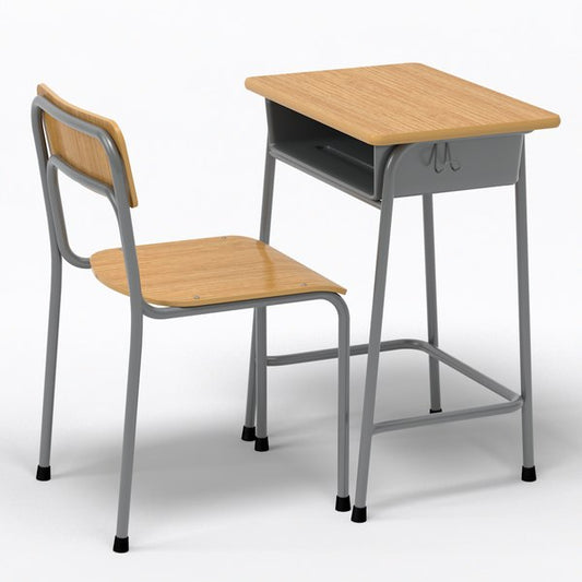Classroom desk and chair