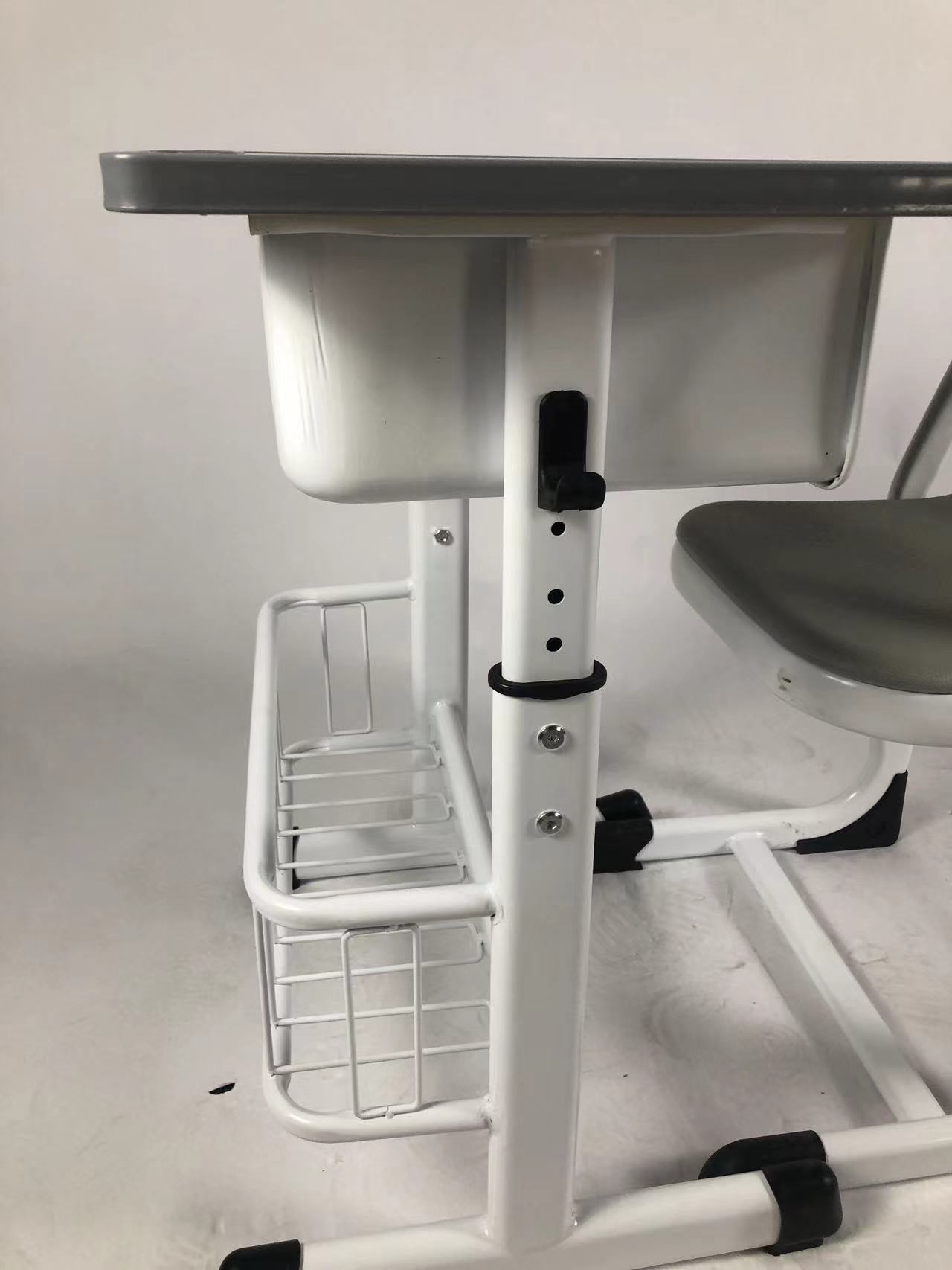 School classroom desk and chair
