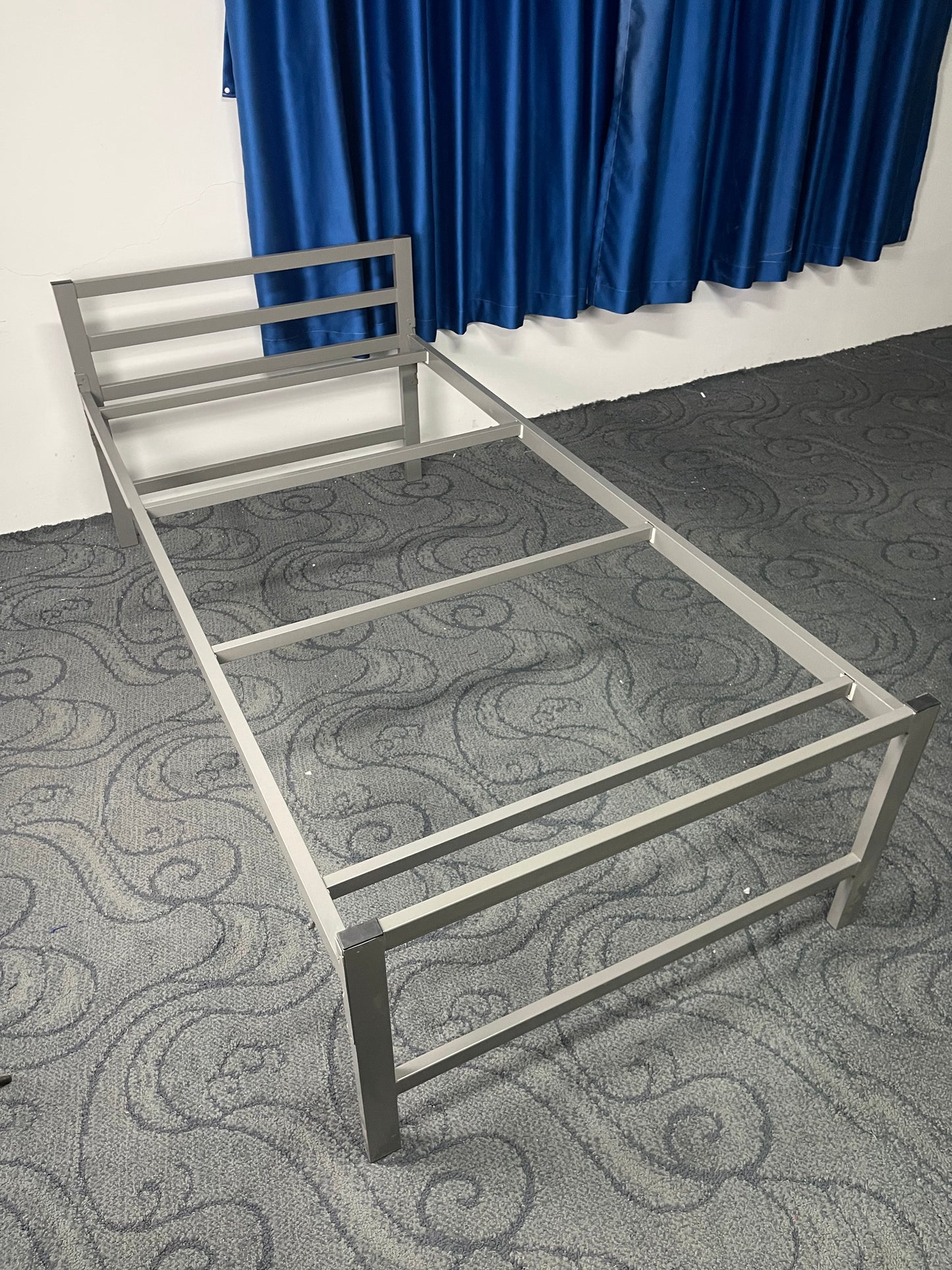 Iron bed frame
