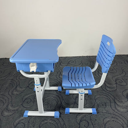 School desk and chair