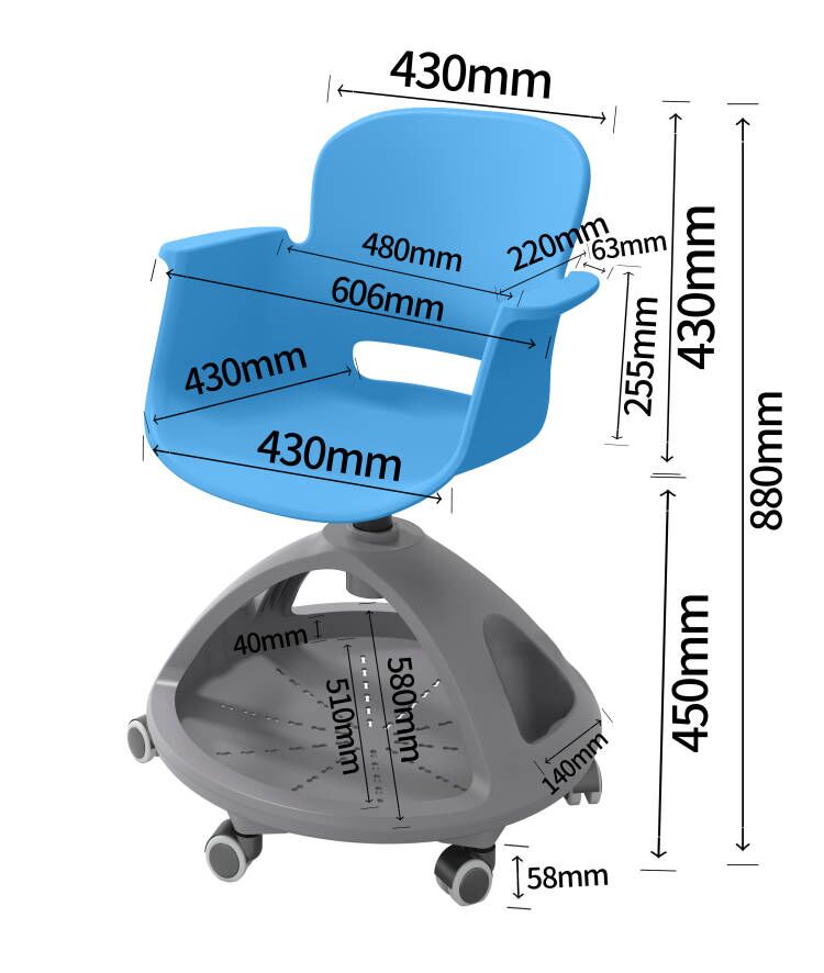 Smart classroom chair