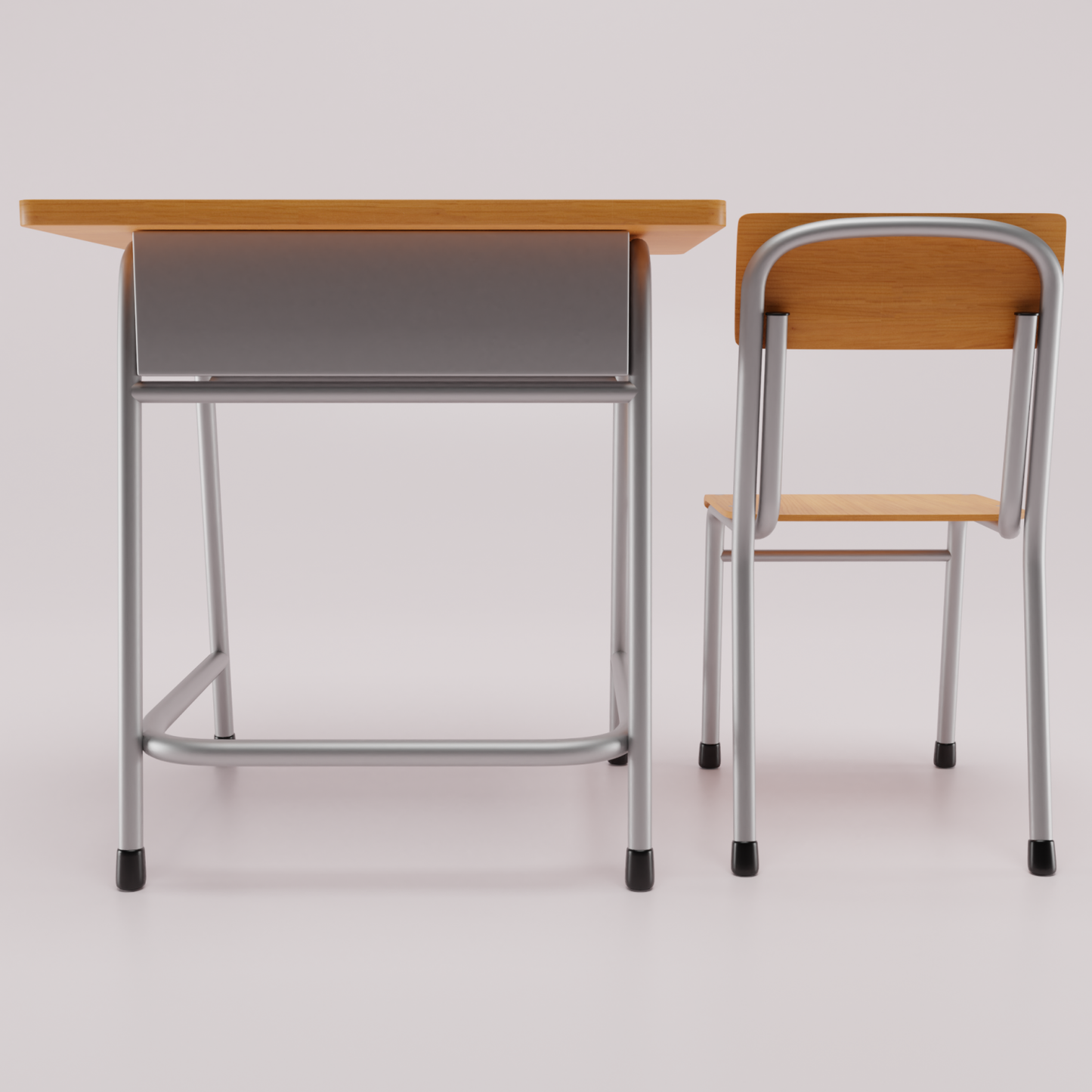 Classroom desk and chair