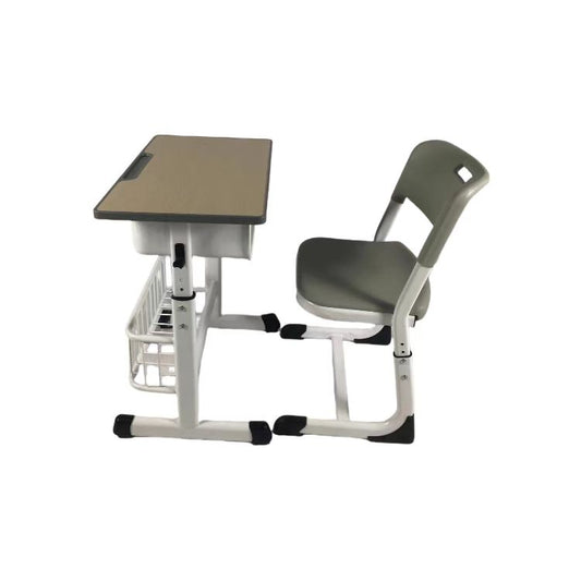 School classroom desk and chair