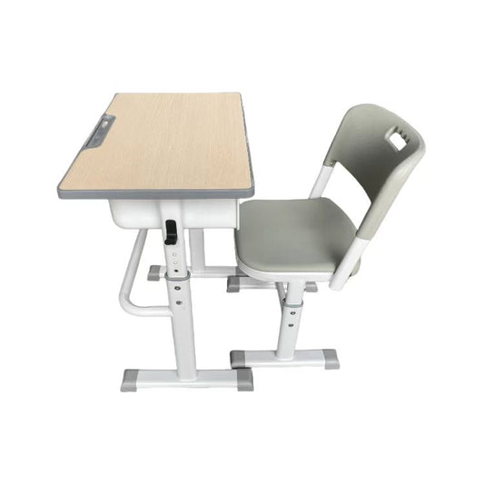 School classroom desk and chair