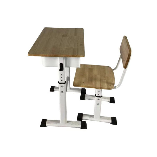 School classroom desk and chair